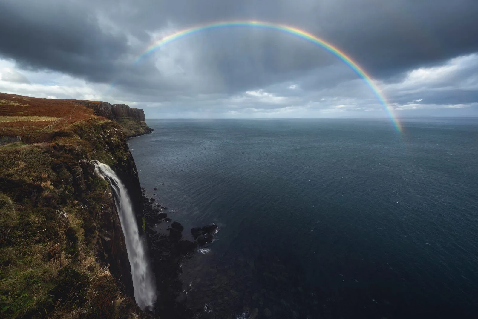 Photography Tour Planning Guide 2026 2 Rainbow over Kilt Rock on the Isle of Skye