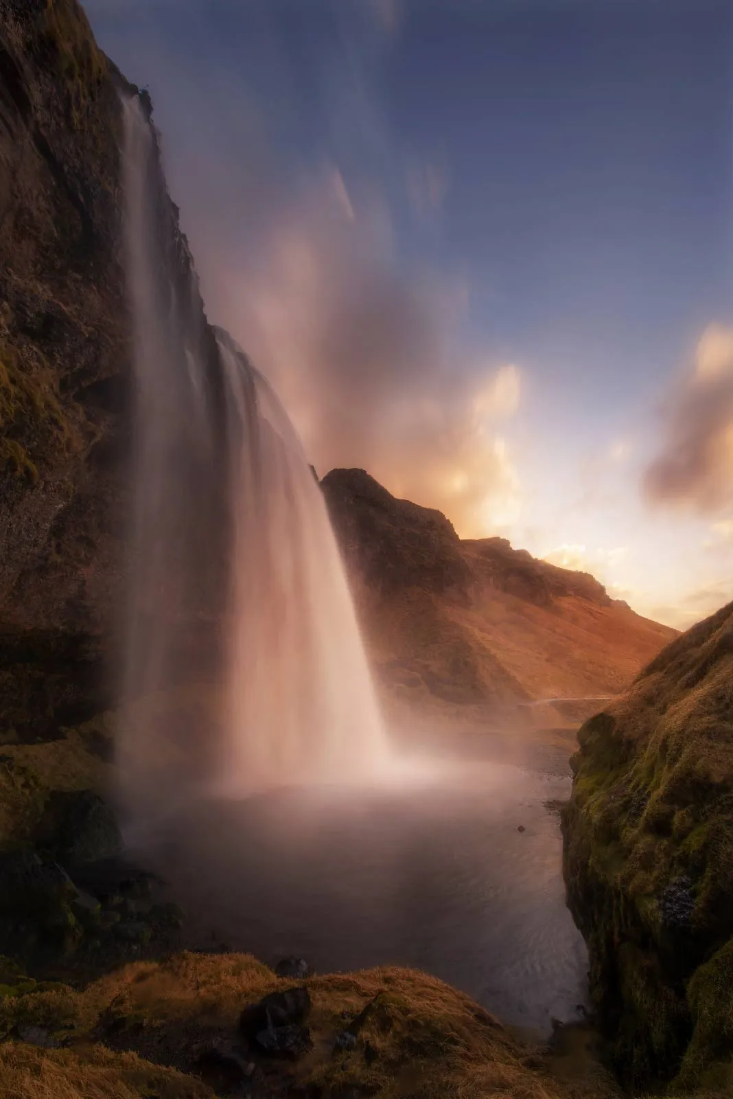 Seljalandsfoss waterfall, Iceland
