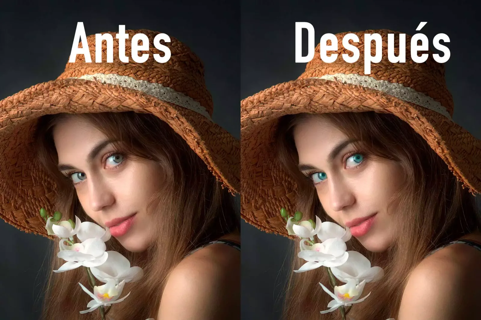 Removing red eyes in Photoshop