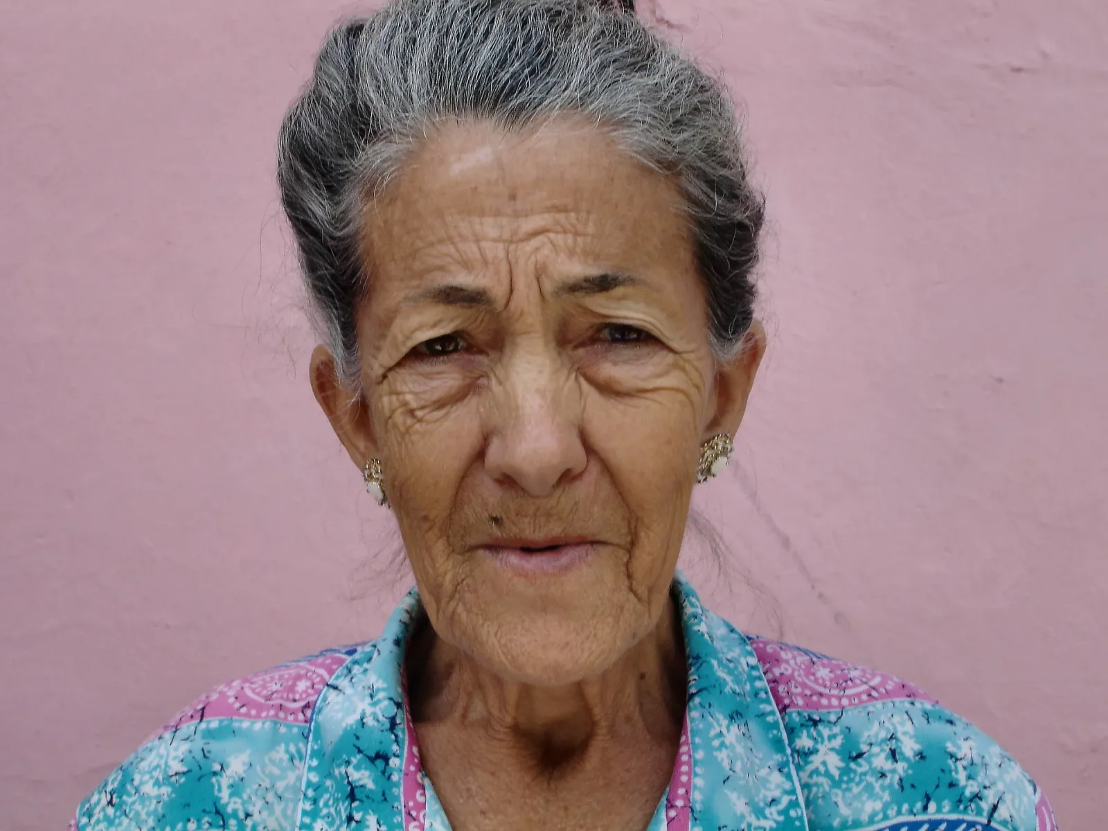 Portrait used to sharpen a photo in Photoshop