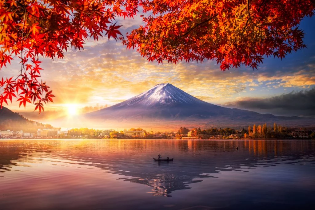 viaje en otoño a japon fuji momiji