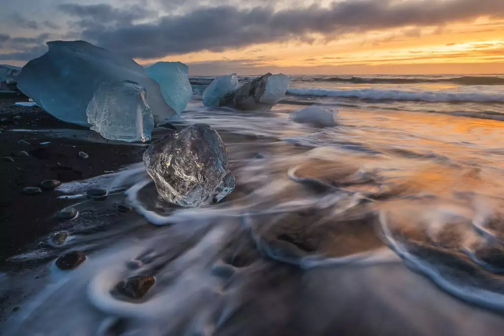 Playa de los Diamantes, Viaje Fotográfico a Islandia