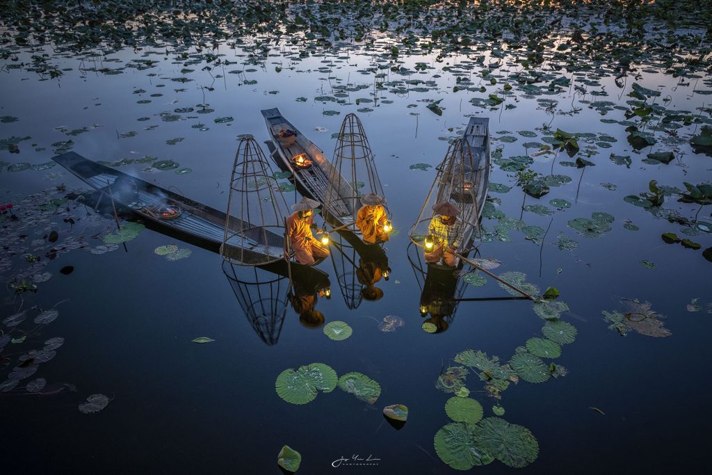 Viaje para fotografos por el lago Inle en Birmania
