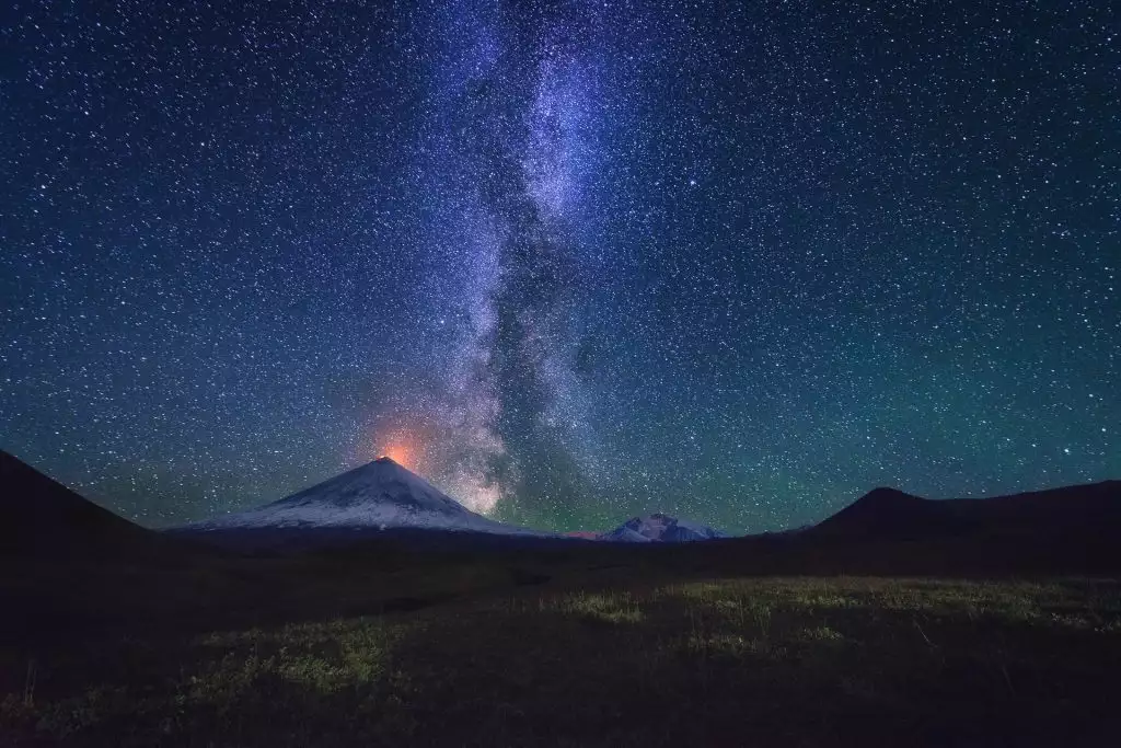 workshop de fotografia nocturna en kamchatka