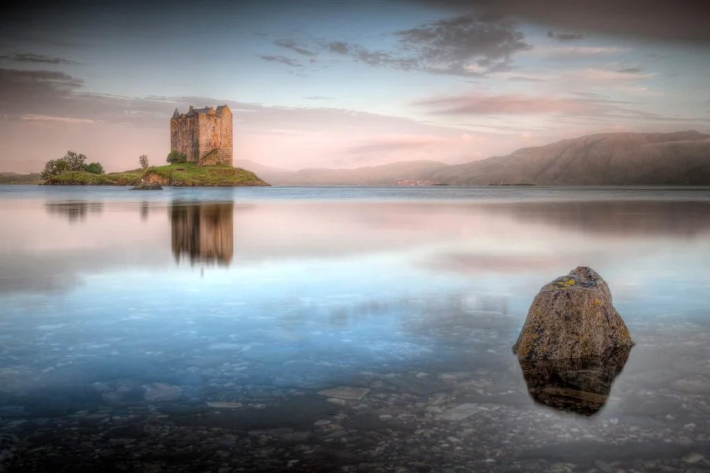 Castle stalker scotland photography tour