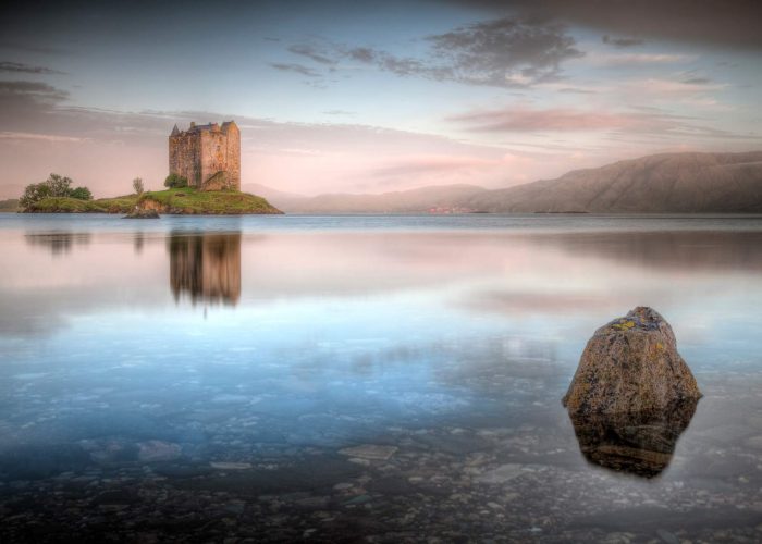 Castillo Stalker, viaje fotografico a Escocia