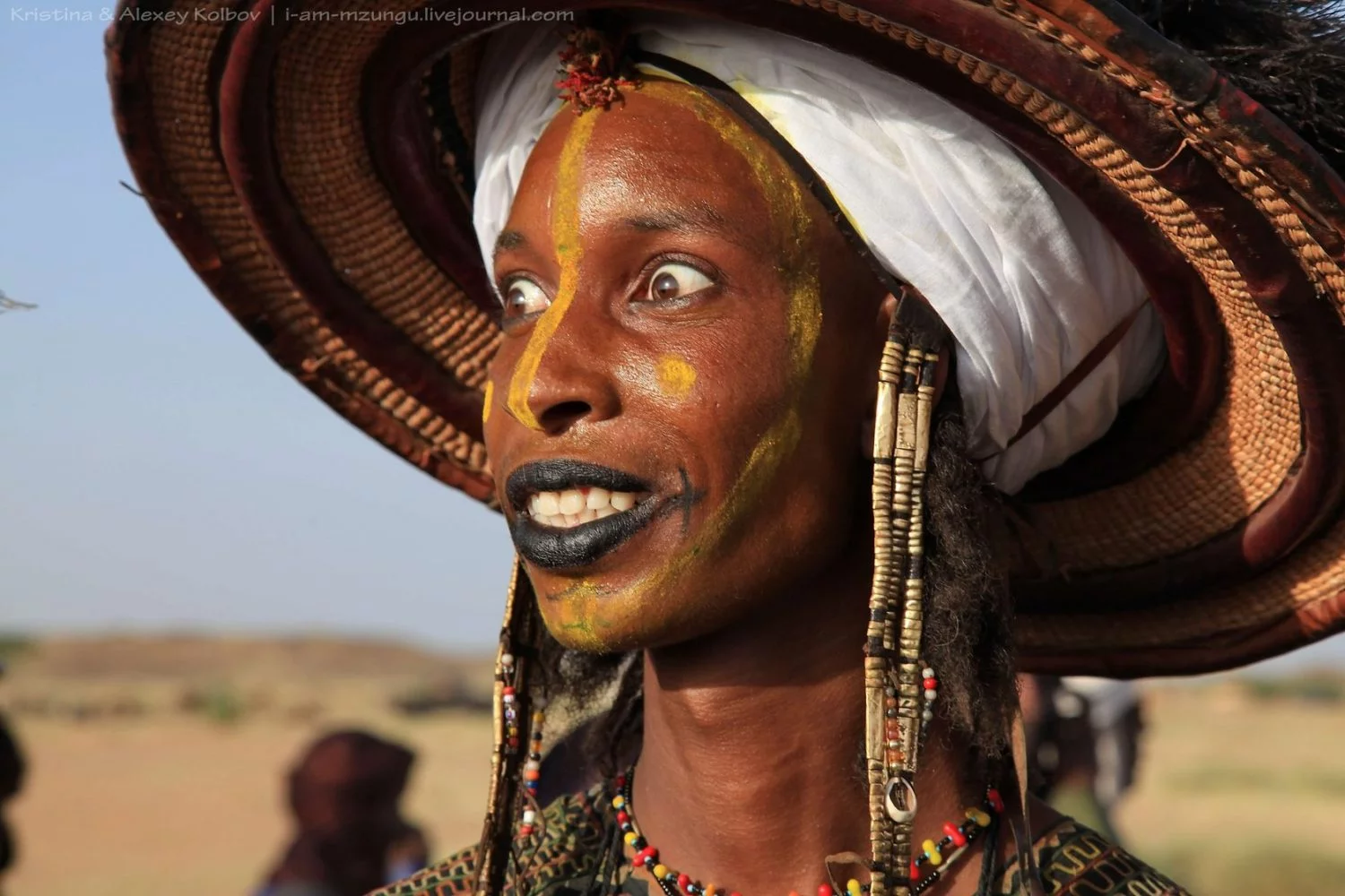 portrait niger tribe woman