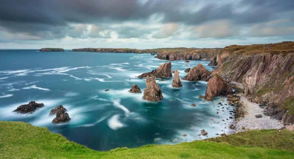 best photography locations in scotland Sea Stacks of Mangersta