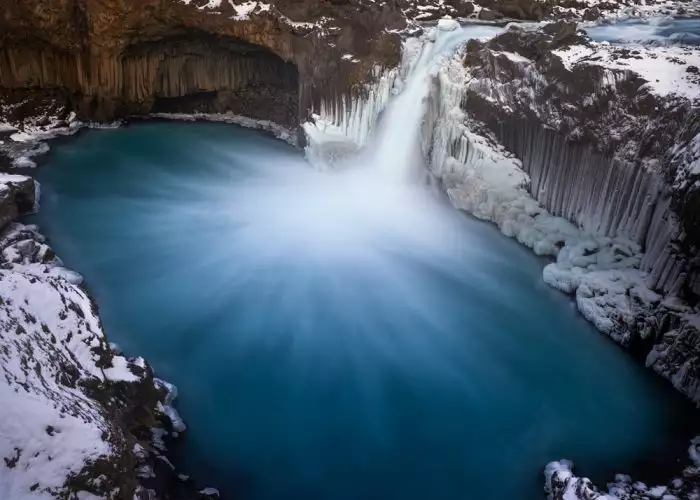 Aldeyjarfoss waterfall, Iceland photo workshop