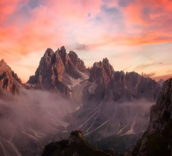Cadini-Misurina-Sunset