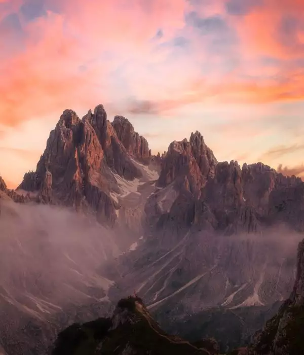 Cadini-Misurina-Sunset