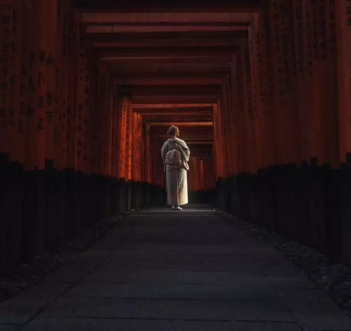 Geisha en Fushimi Inari