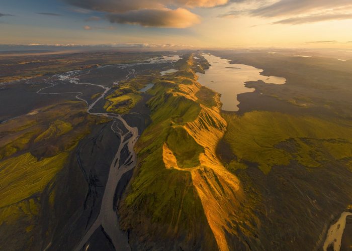 Landgisjor-Sunset-Iceland