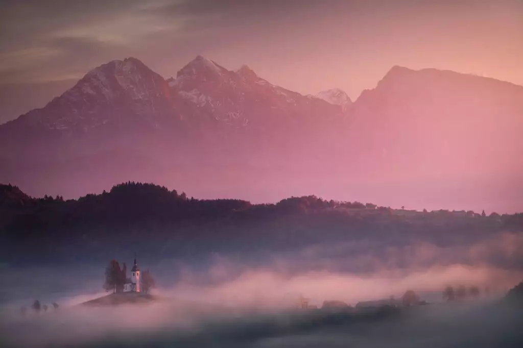 Slovenia Vintgar Sunrise