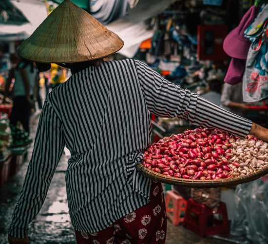 Mercado en Vietnam